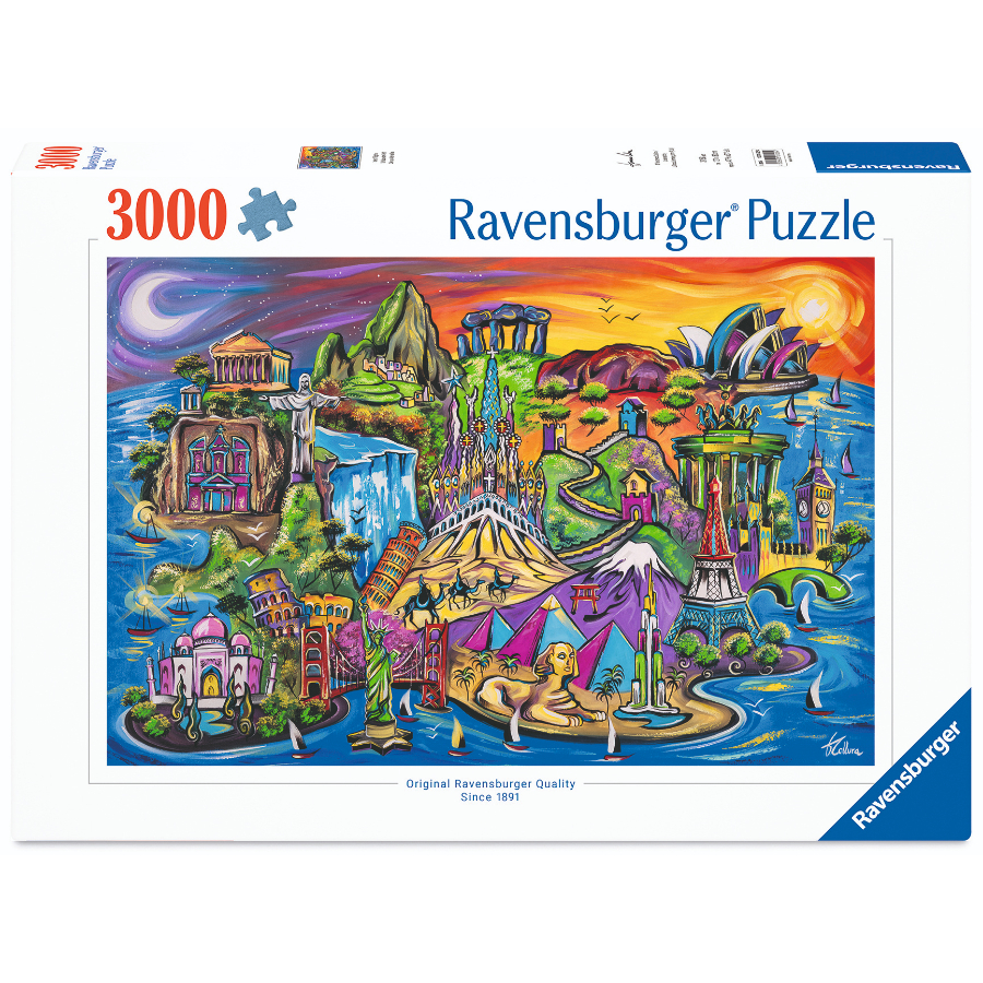 Ravensburger Puzzle 3000 Piece Isle Of Sights
