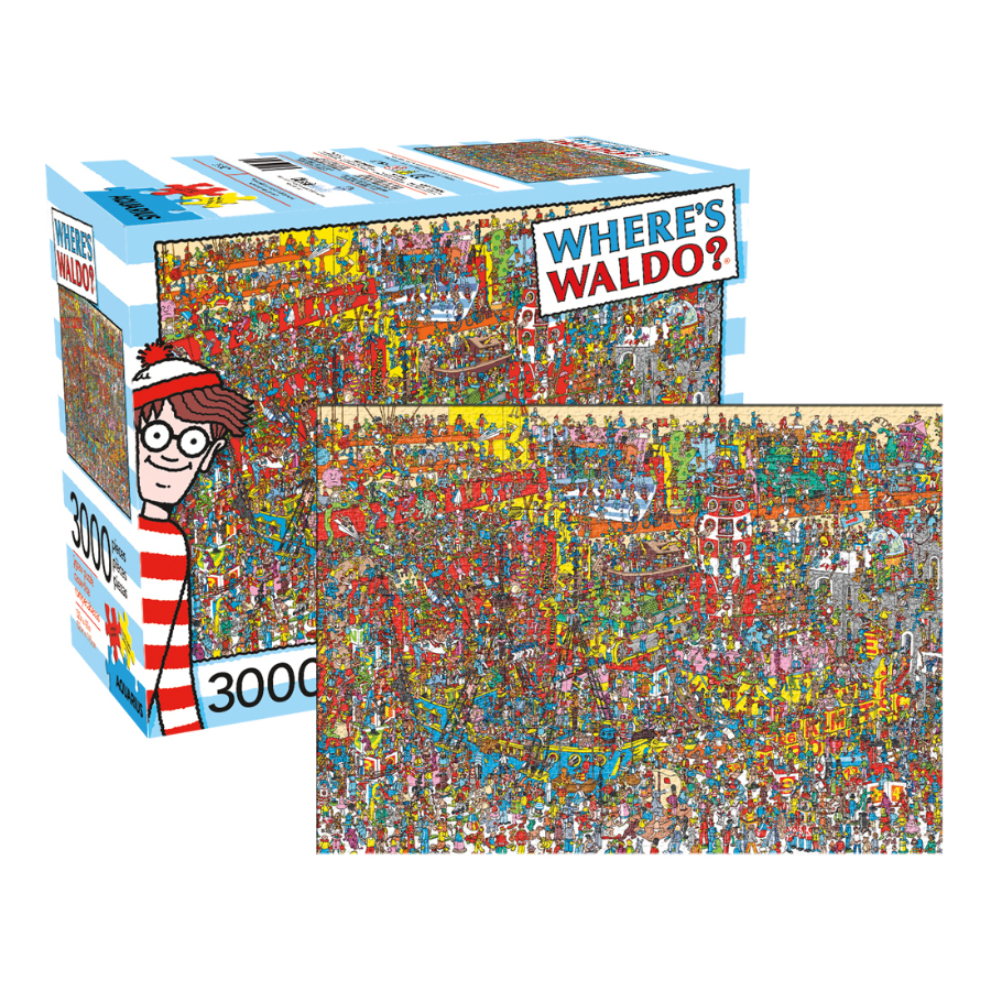 Wheres Waldo 3000 Piece Puzzle