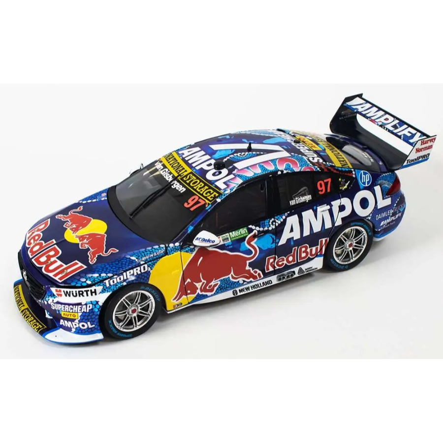Biante Diecast 1:18 Holden ZB Commodore Red Bull Ampol Van Gisbergen Merlin Darwind Triple Crown Race