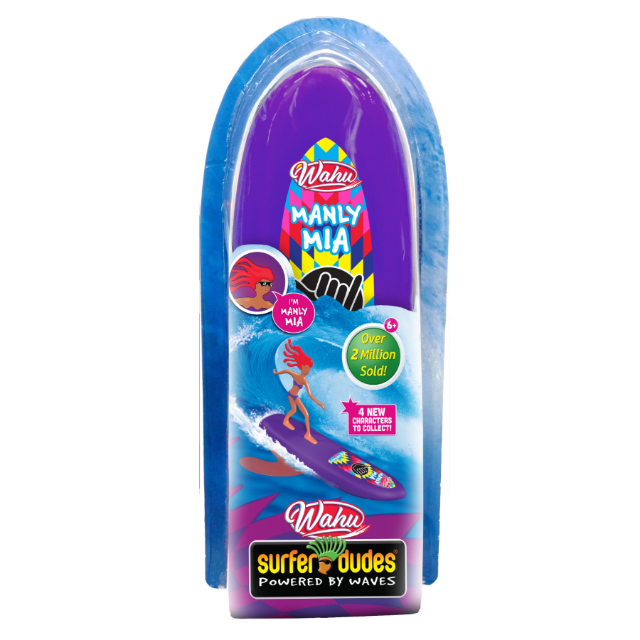 Wahu Surfer Dudes Assorted Colours