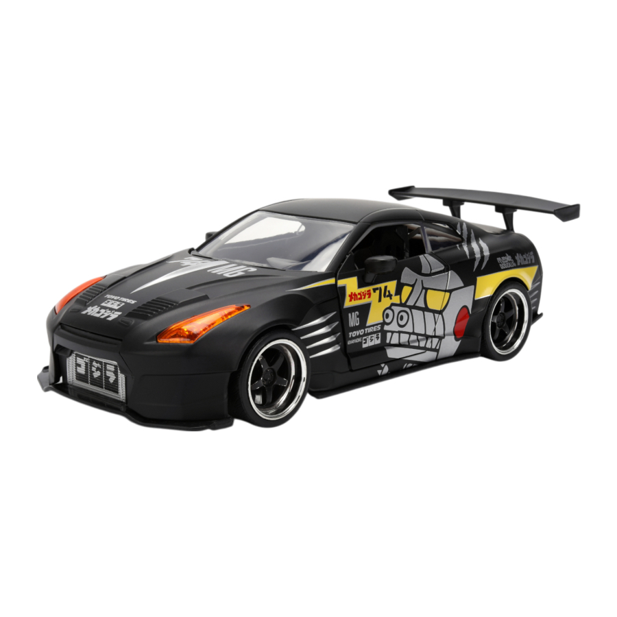 Jada Diecast 1:24 Godzilla 2009 Nissan GT-R R35 Ben Sopra V2