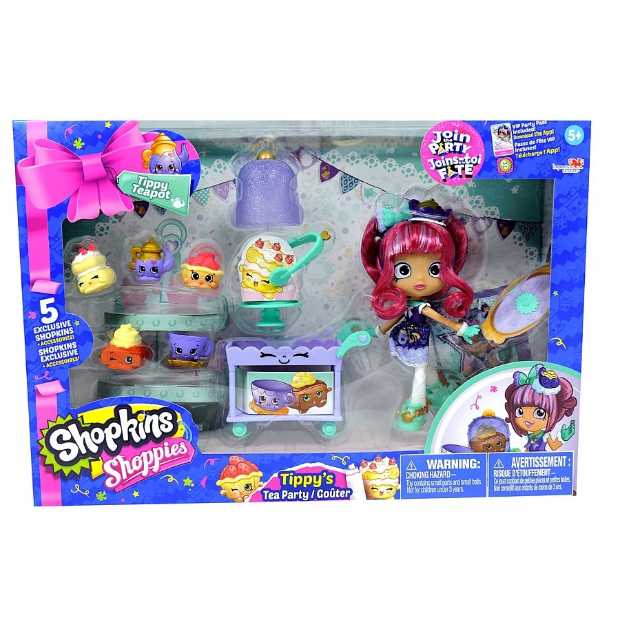 Shopkins Shoppies Tea Party Playset