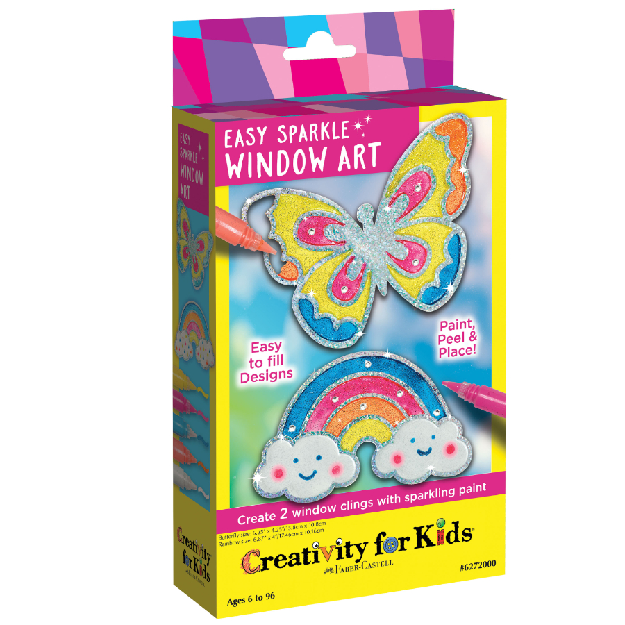 Faber Castell Creativity For Kids Easy Sparkle Window Art | Toys ...