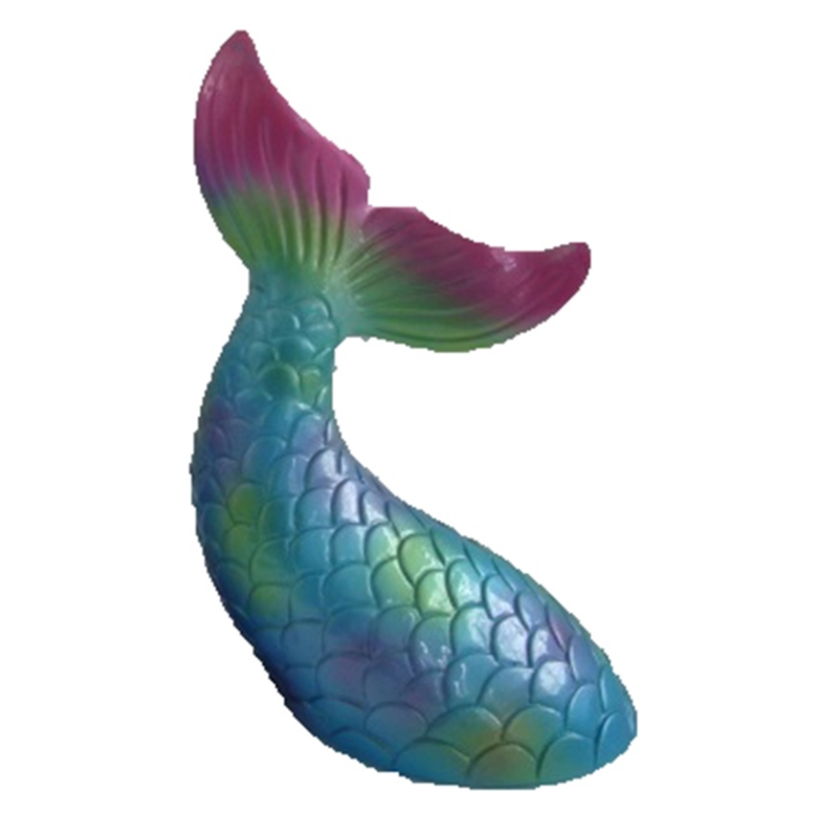 Money Box Mermaid Tail Blue