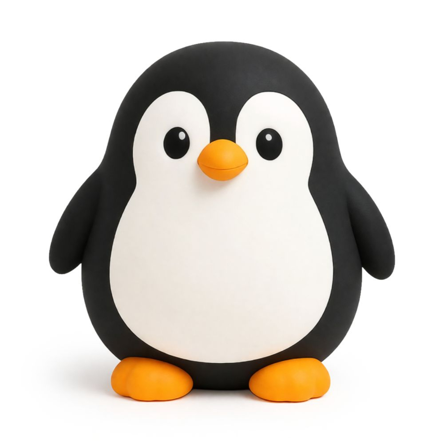The Big Squij Squishy Penguin 15cm