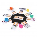 Mexican Train Dominoes In Carry Case
