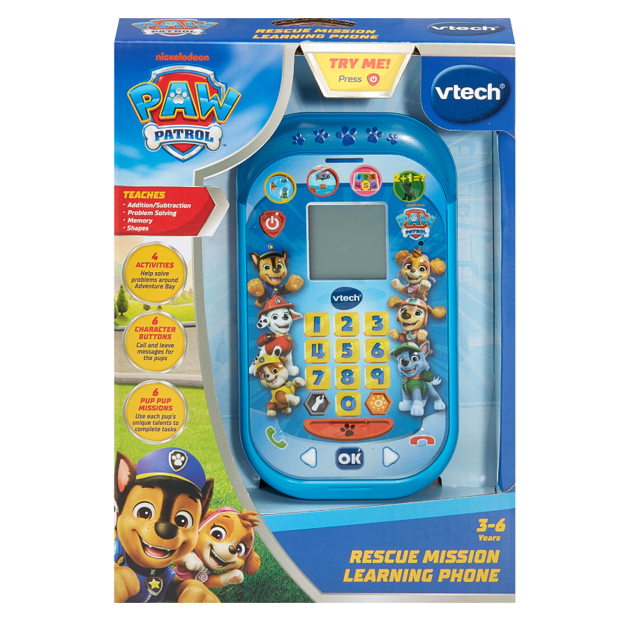 VTech Paw Patrol Rescue Mission Learning Phone
