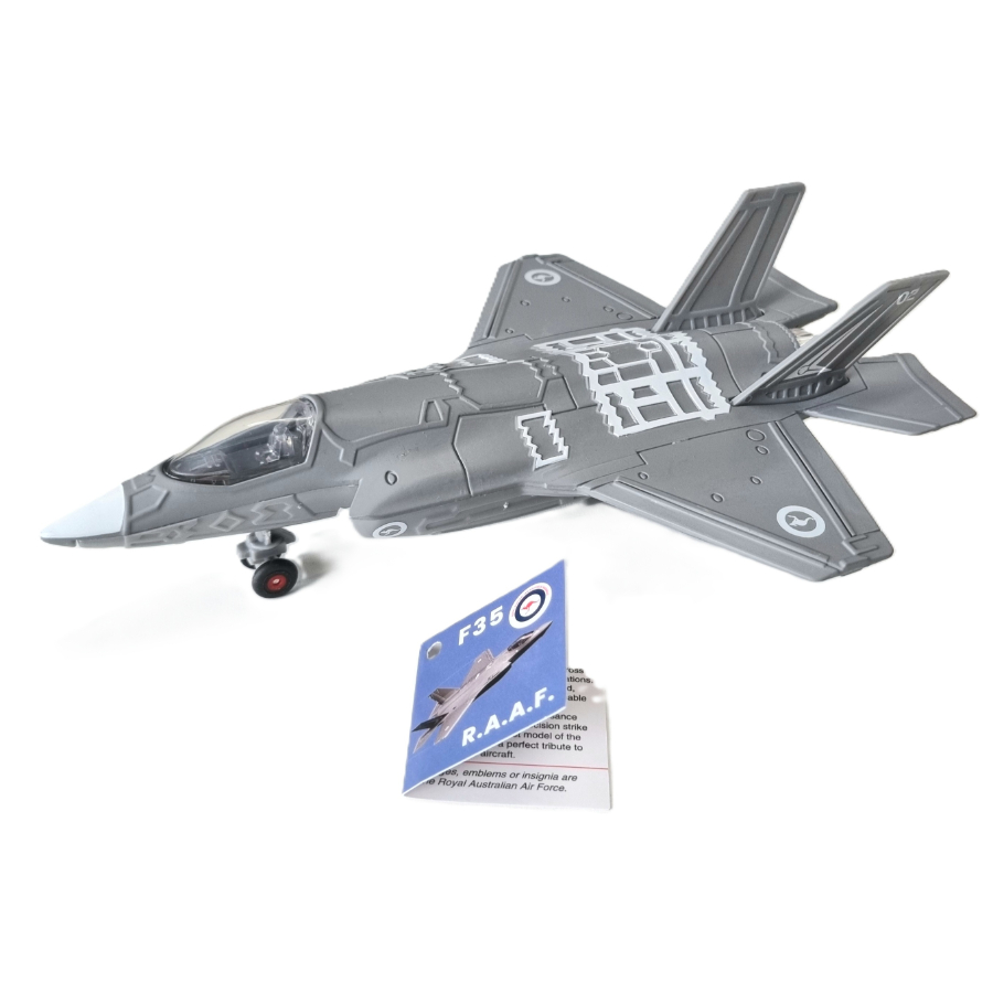 Diecast F35 Fighter Jet 1:72 Scale With RAAF Decals