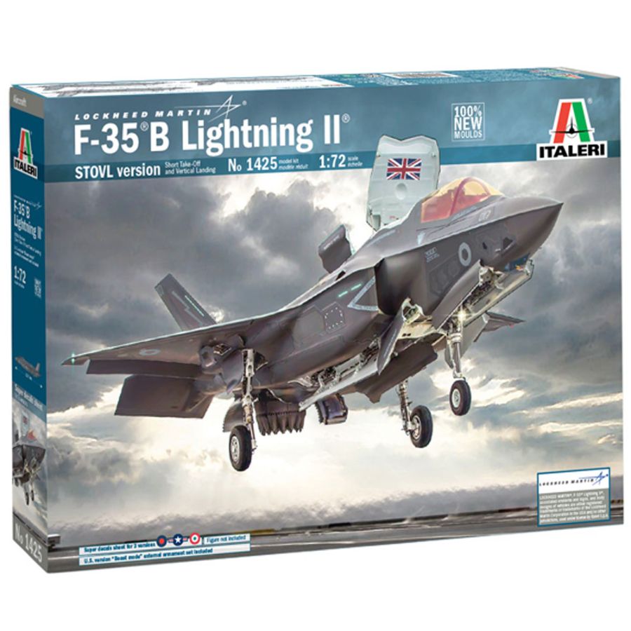 Italeri Model Kit 1:72 F-35 B Lightning II STOVL Version