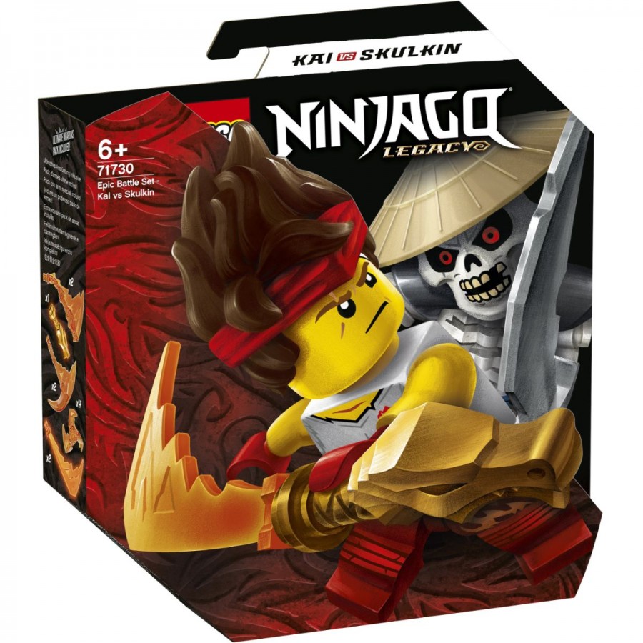 LEGO NINJAGO Epic Battle Set Kai Versus Skulkin