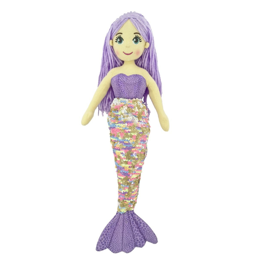 Mermaid Storm Purple Pastels