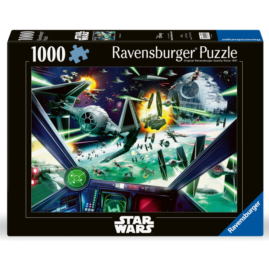 Ravensburger Puzzle Disney 1000 Piece Star Wars X-Wing Cockpit SF
