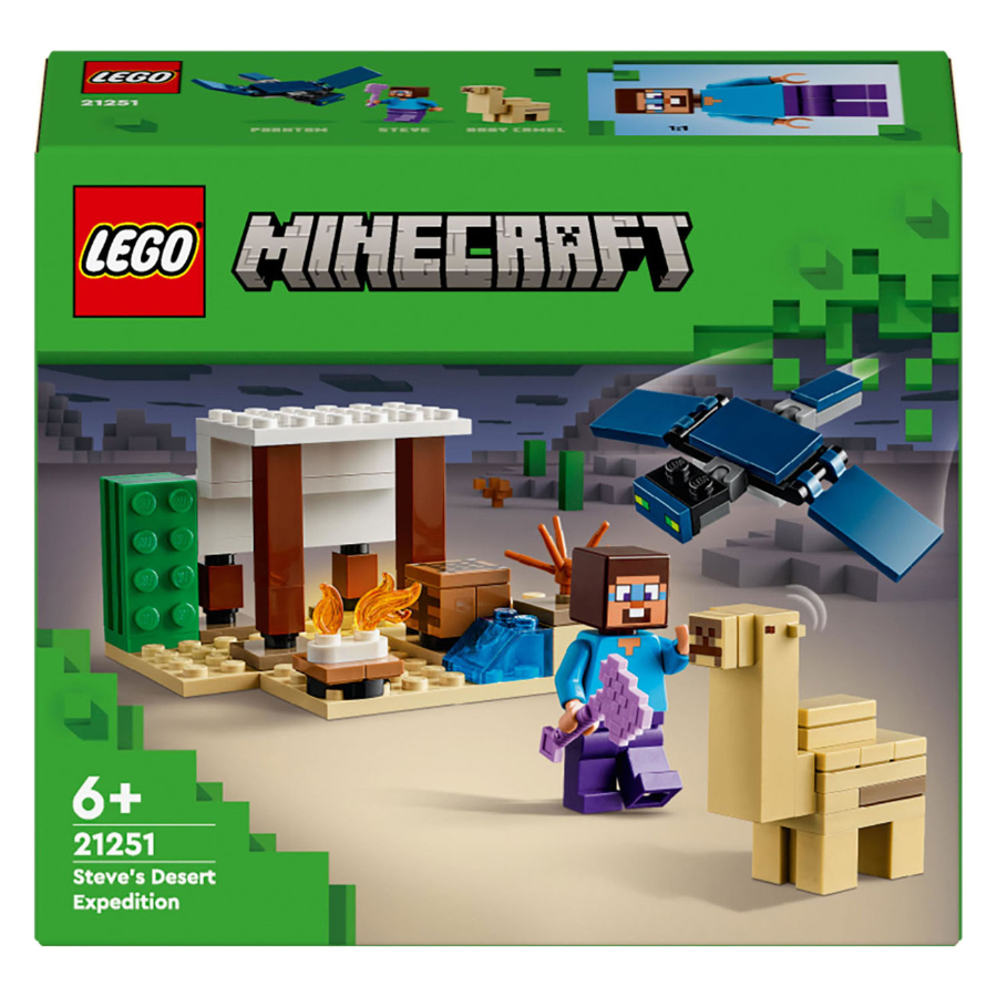 LEGO Minecraft Steves Desert Expedition