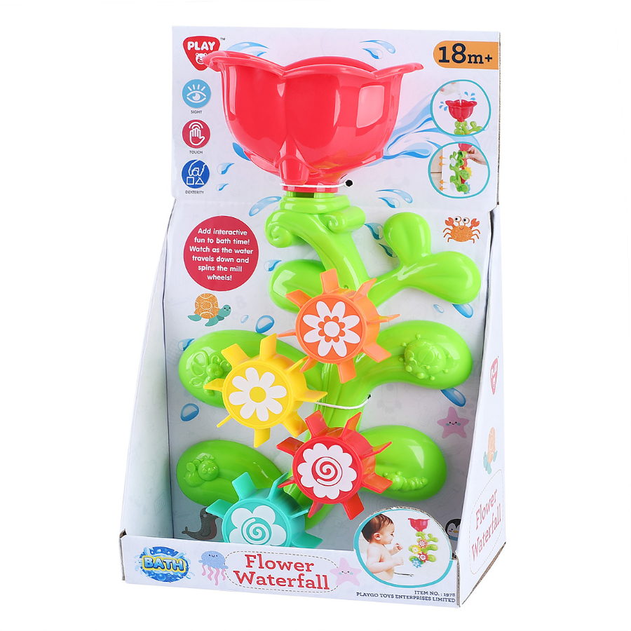 Bathtime Flower Water Wheels