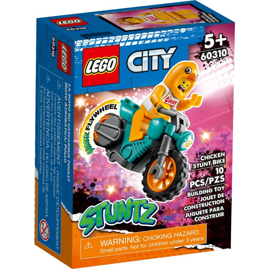 LEGO City Chicken Stunt Bike