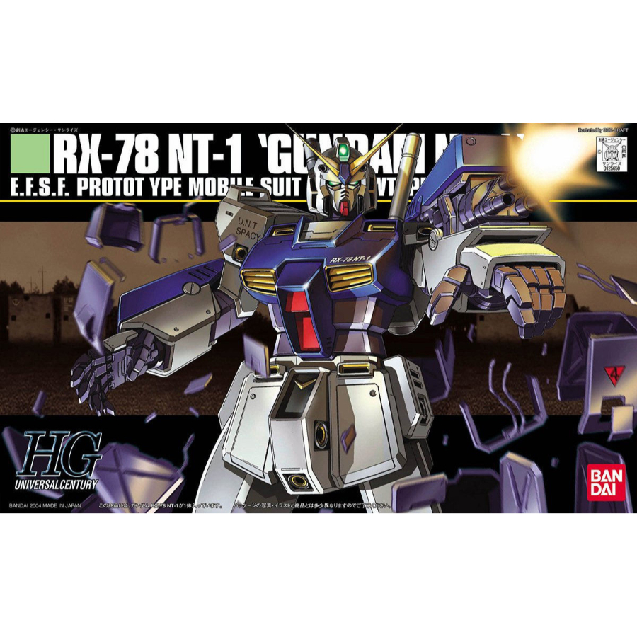 Gundam Model Kit 1:144 HGUC Gundam NT-1