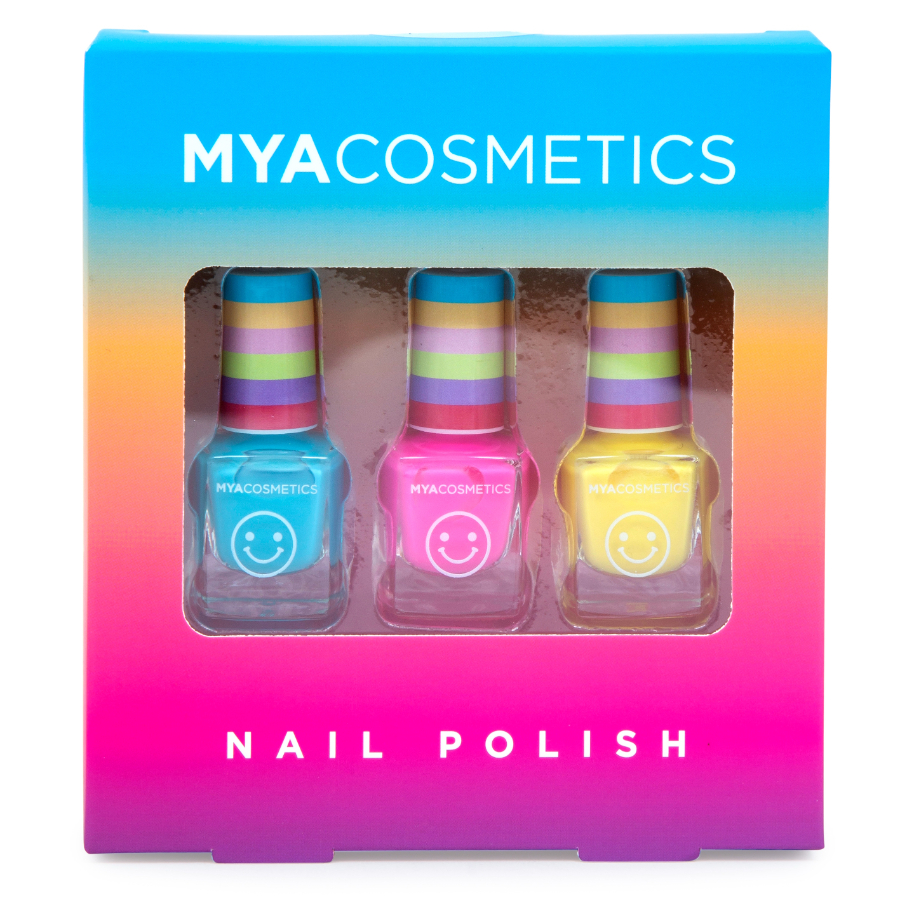 MYA Cosmetics Nail Polish 3 Pack