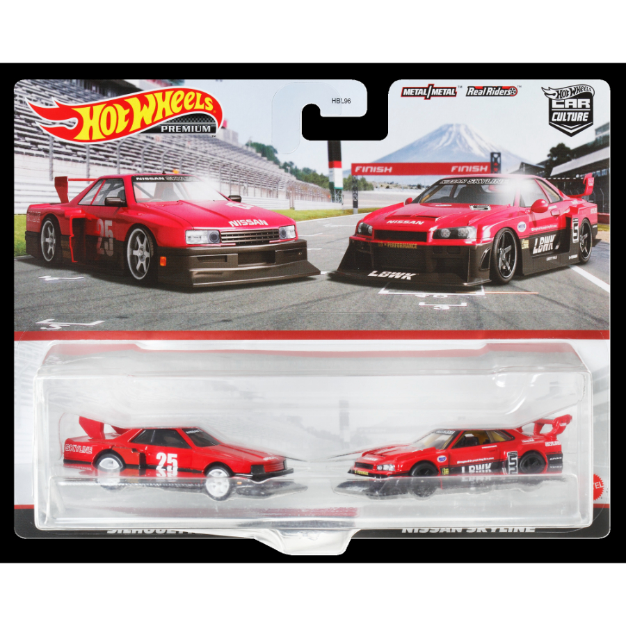 Hot Wheels Vehicles Car Culture Premium 2 Pack Assorted