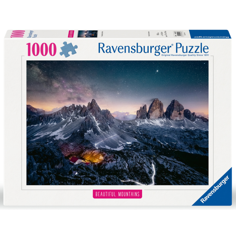 Ravensburger Puzzle 1000 Piece Three Peaks Dolomites SF