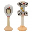 Maraca & Bell Set Calm & Breezy Assorted