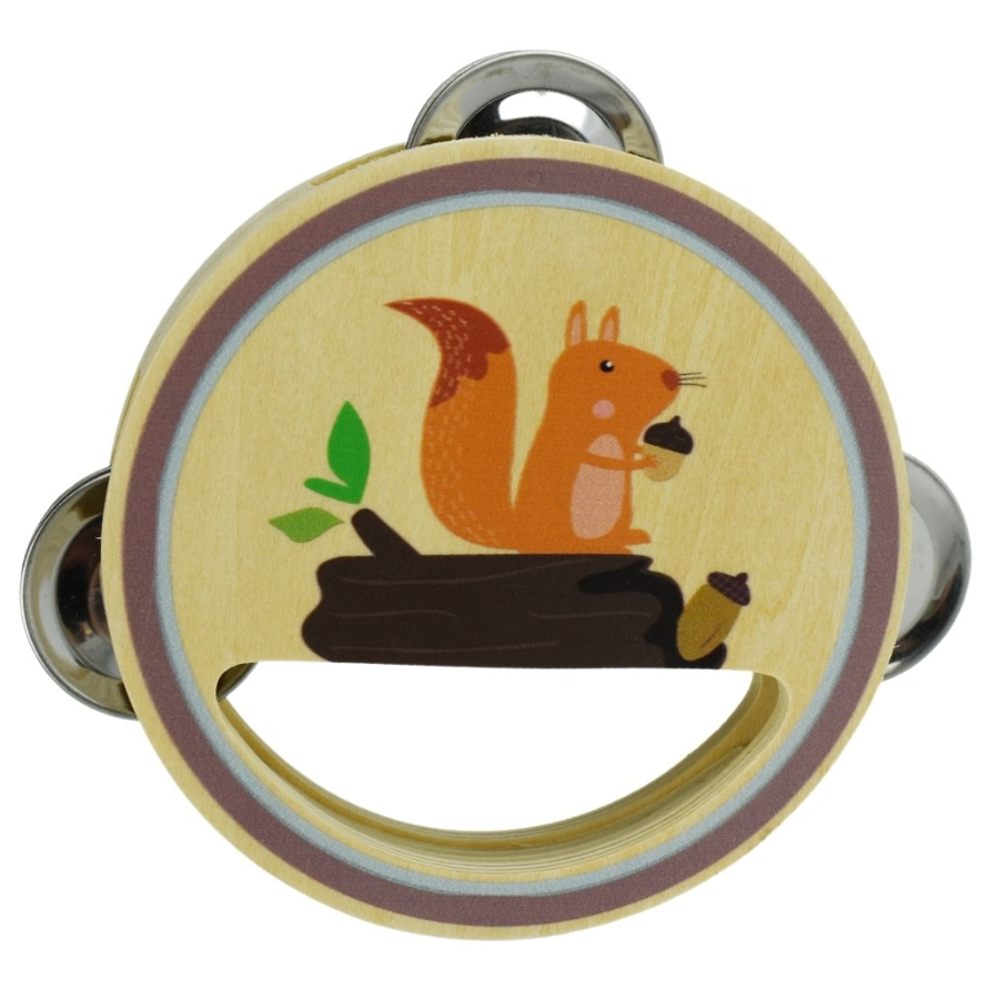 Wooden Tambourine Calm & Breezy