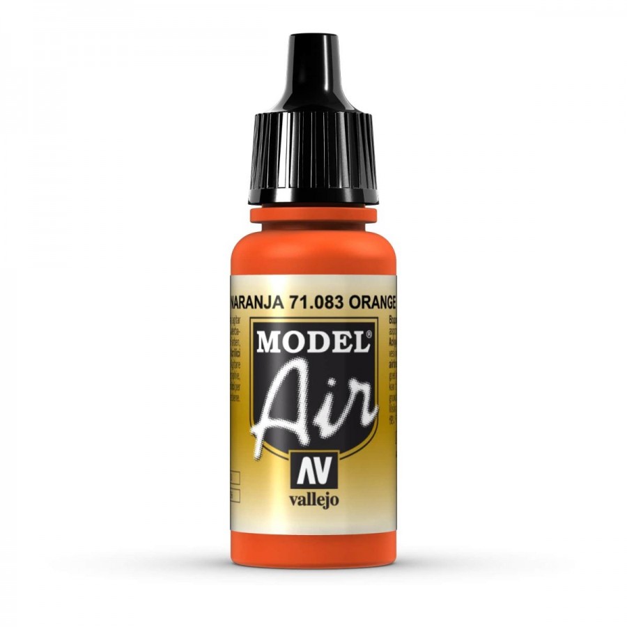 Vallejo Acrylic Paint Model Air Orange 17ml