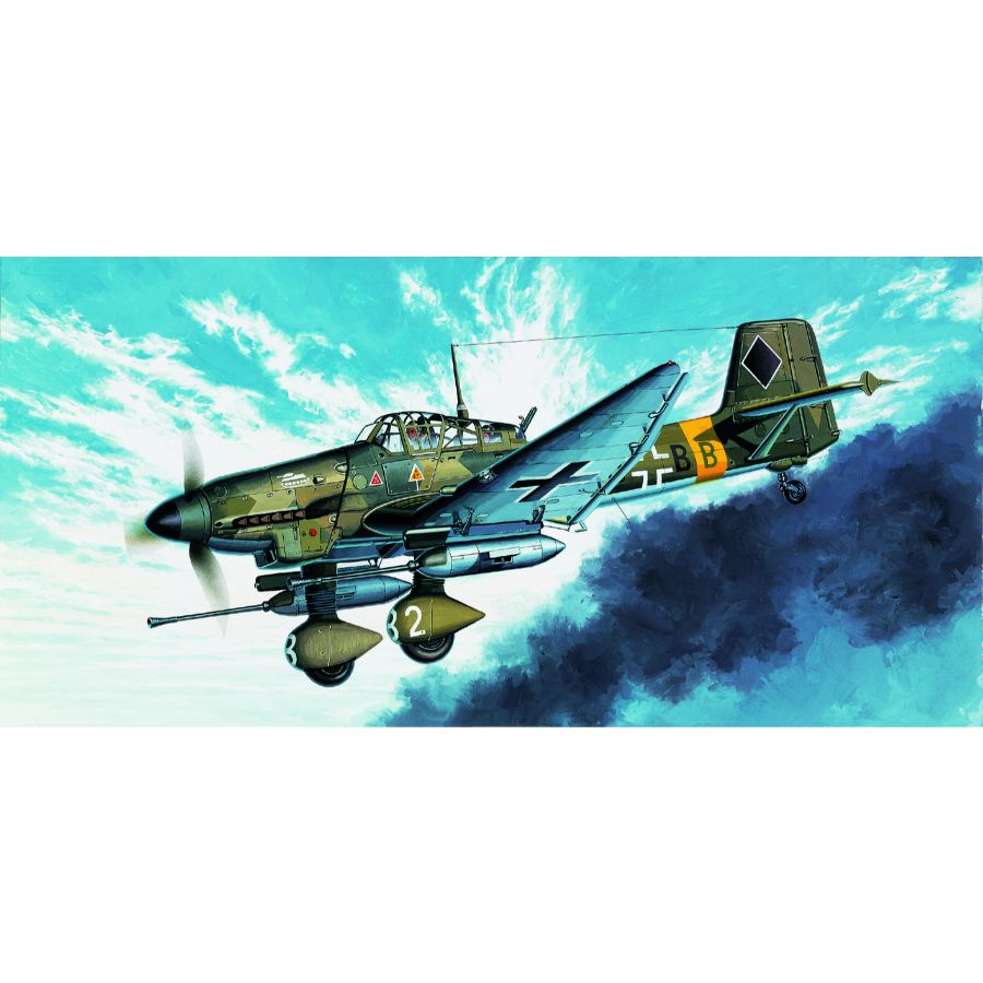 Academy Model Kit 1:72 JU87G1 Stuka Tank Buster 1641