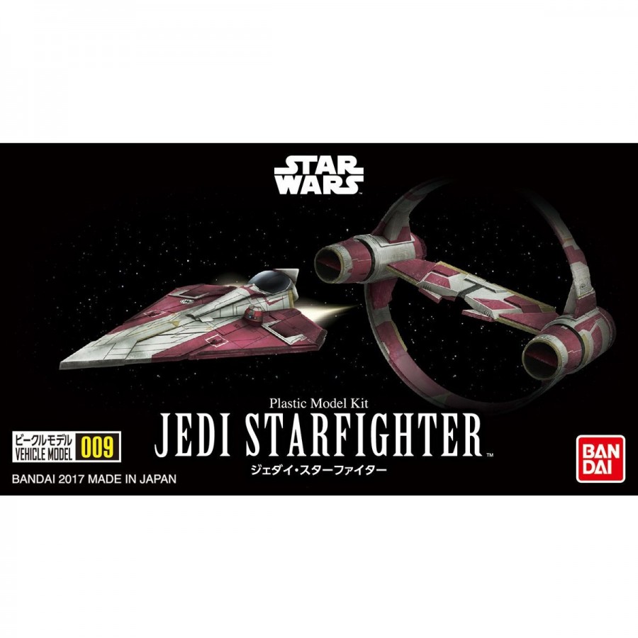 Star Wars Model Kit Vehicle Model 009 Jedi Starfighter