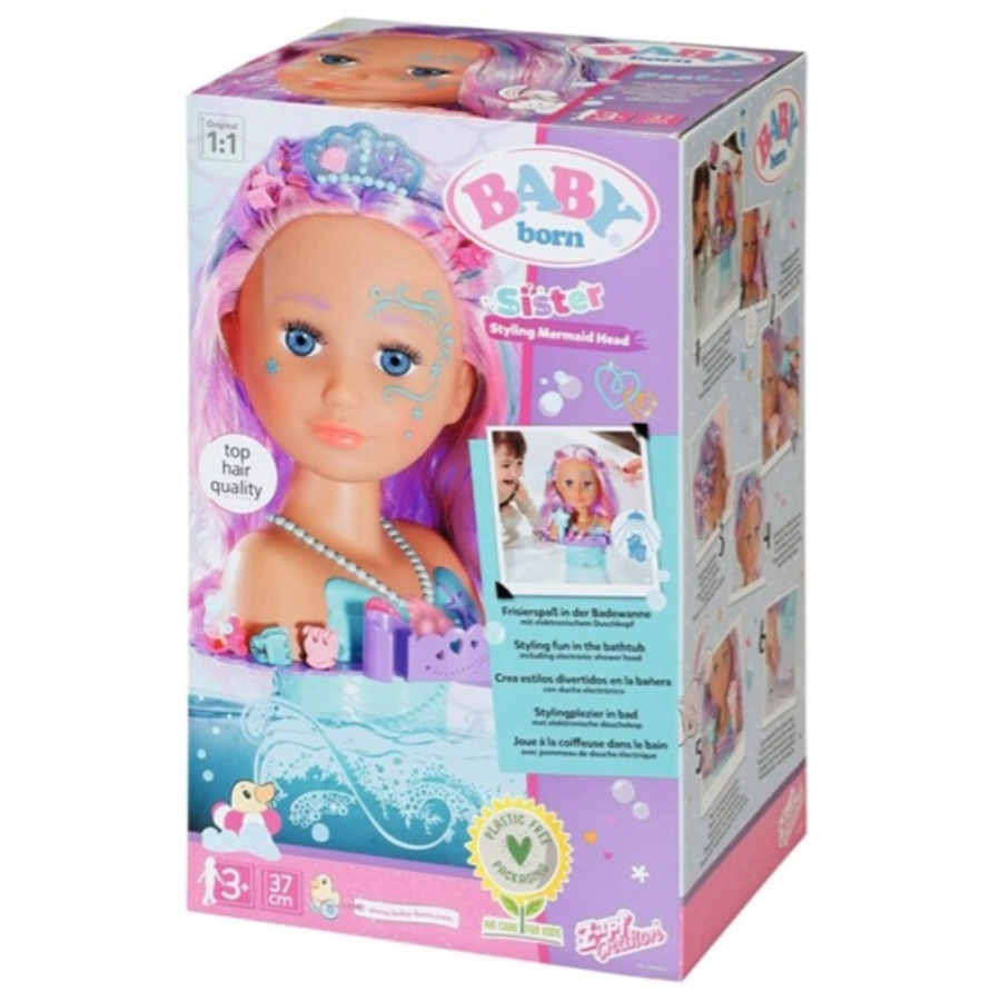 Baby Born Mermaid Styling Head