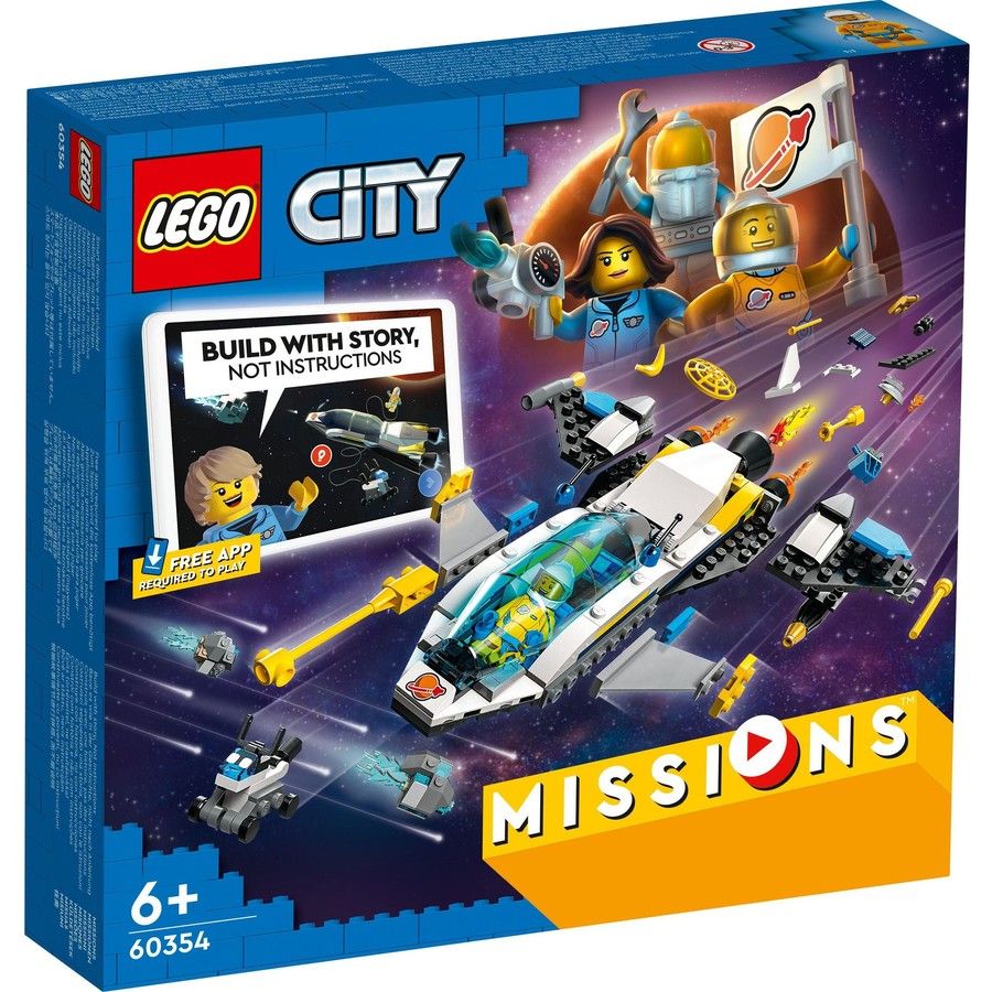 LEGO City Mars Spacecraft Exploration Missions