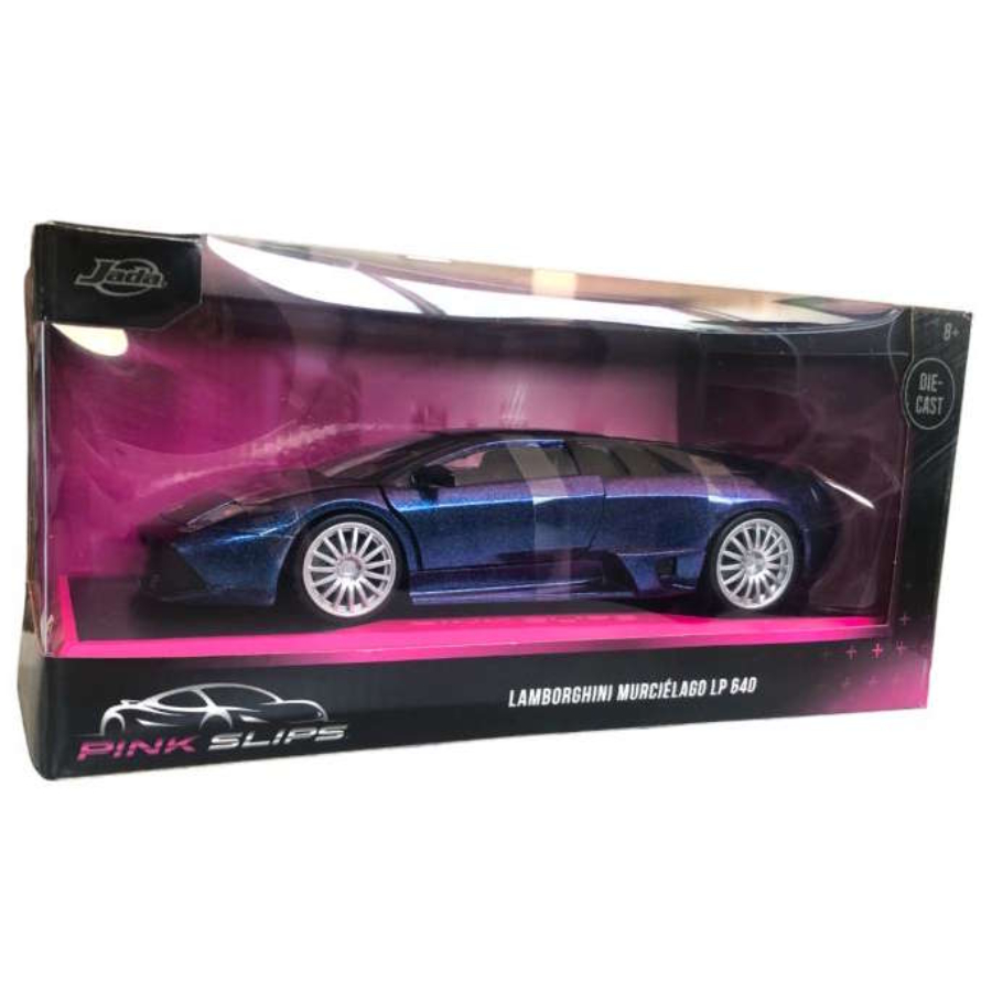 Jada Diecast 1:24 Pink Slips Lamborghini LP640 Blue