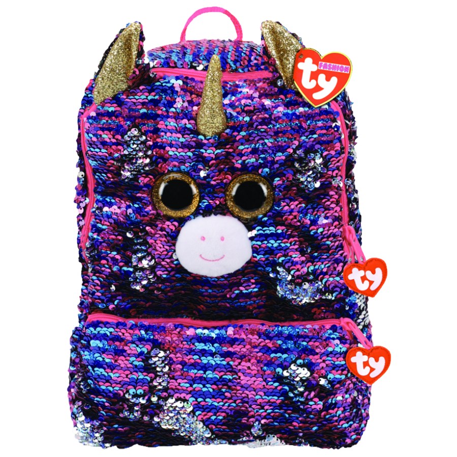 Beanie Boos Ty Gear Sequin Backpack Rosette