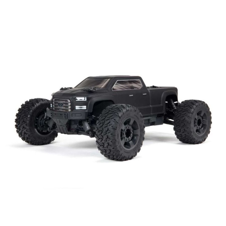 Arrma Radio Control 1:10 Big Rock Crew Cab BLX Monster Truck 4x4 3S Black RTR
