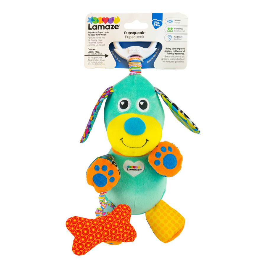 Lamaze Pupsqueak Aqua