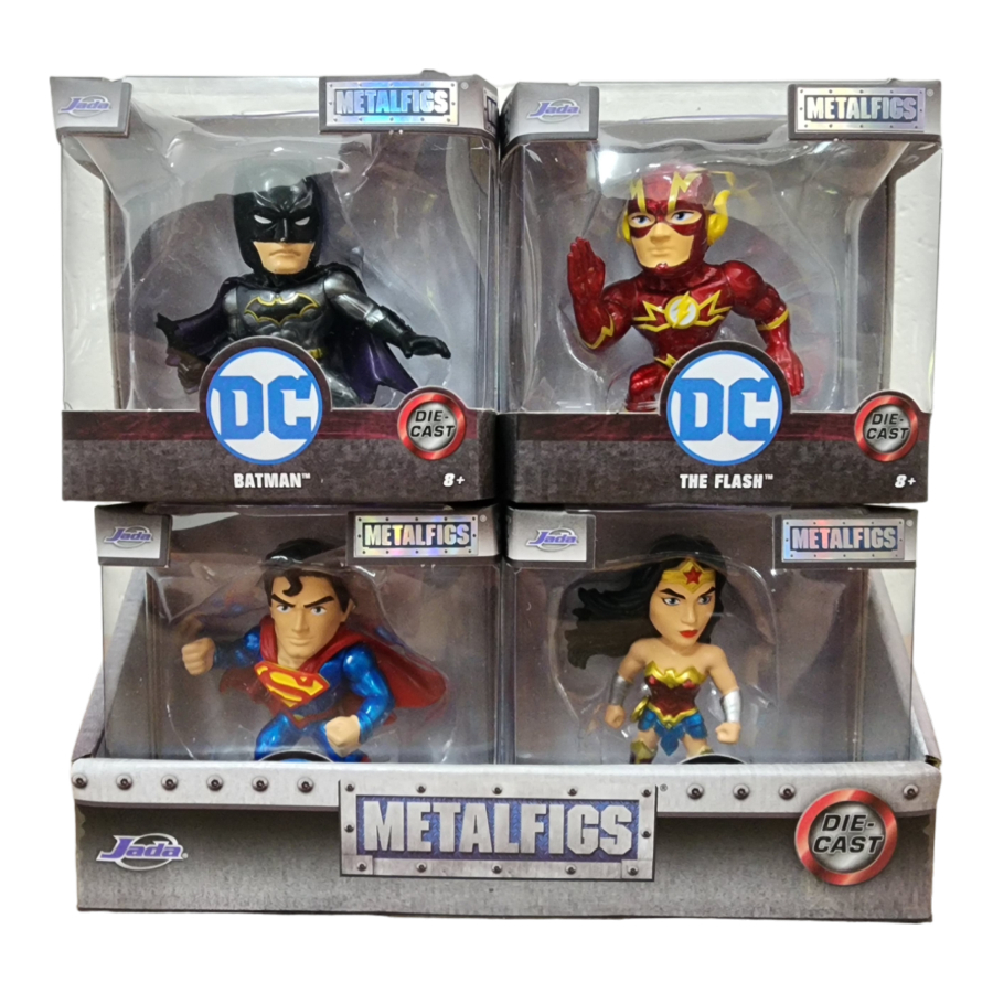 Jada Collectables Metalfigs 2.5 Inch DC Comics Justice League Assorted