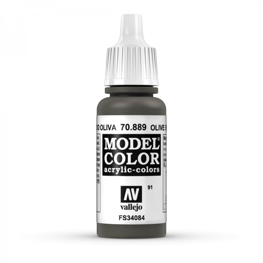 Vallejo Acrylic Paint Model Colour USA Olive Drab 17-18ml