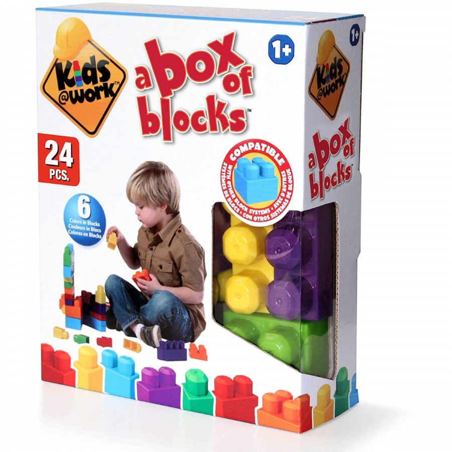 Kids At Work 24 Block Set