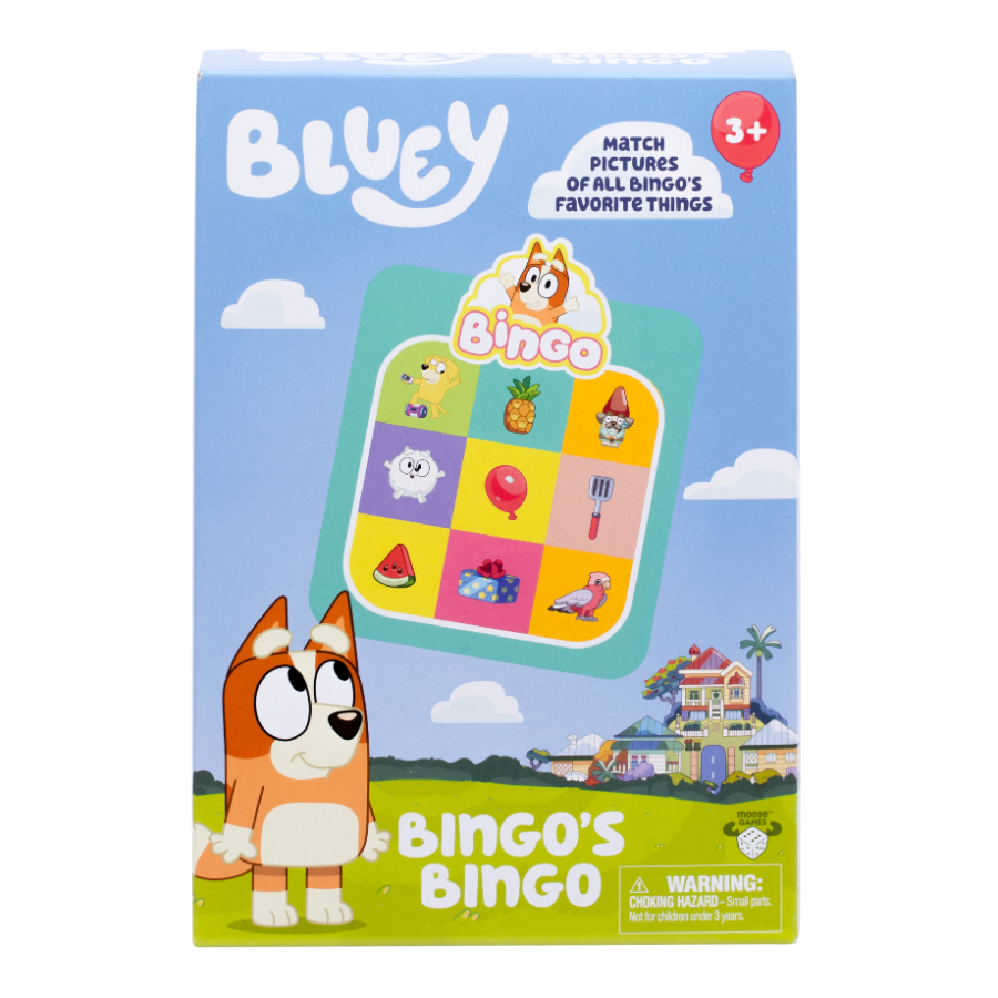 Bluey Bingos Bingo Express Edition Game