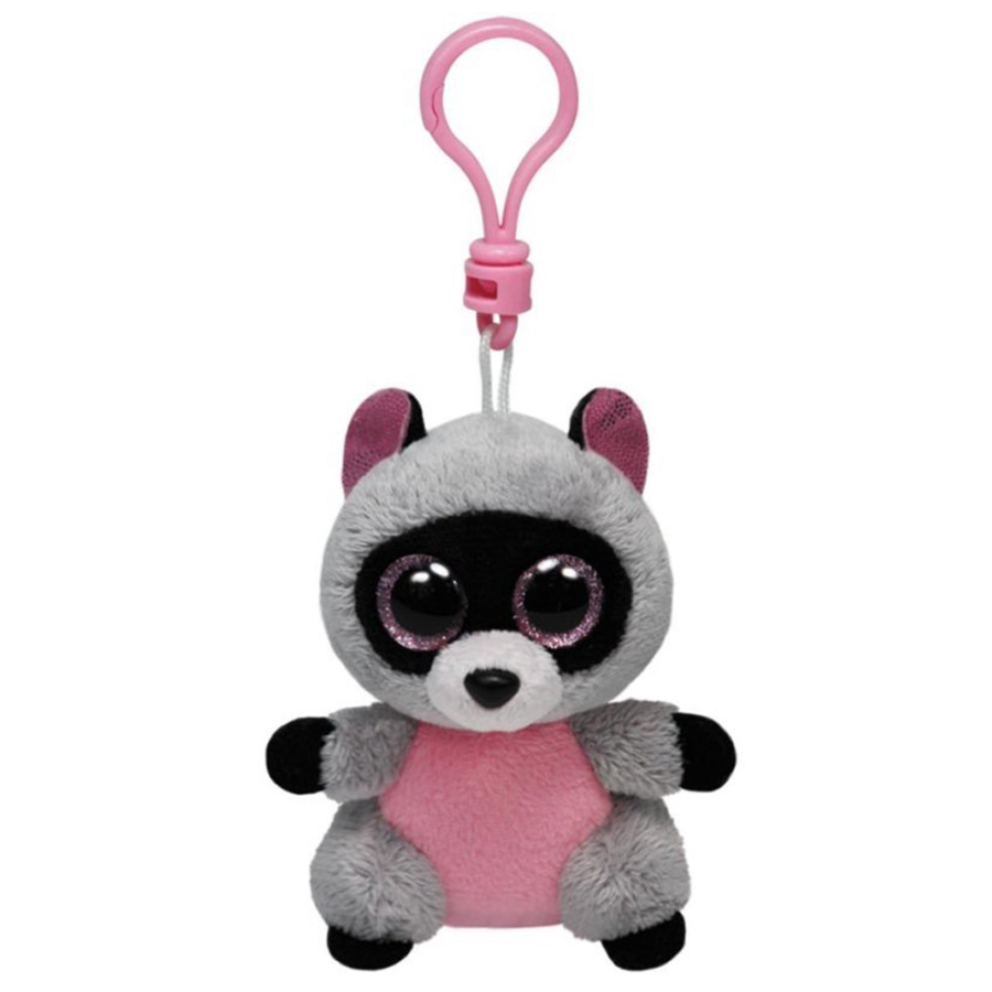 Beanie Boos Clips Rocco Racoon