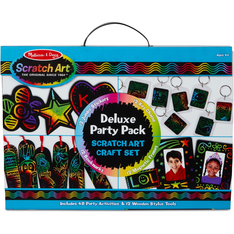 Melissa & Doug Scratch Art Deluxe Party Pack