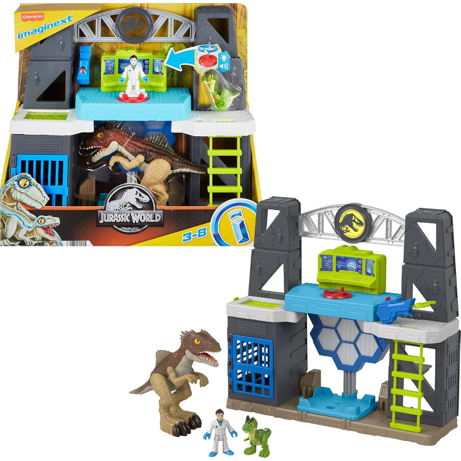 Imaginext Jurassic World Scan & Glow Dino Playset