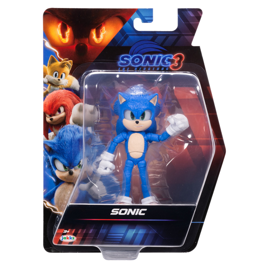 Sonic The Hedgehog  3 Movie Figure Assorted
