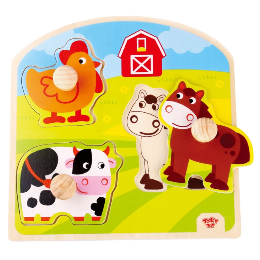 Chunky Knob Puzzle Farm