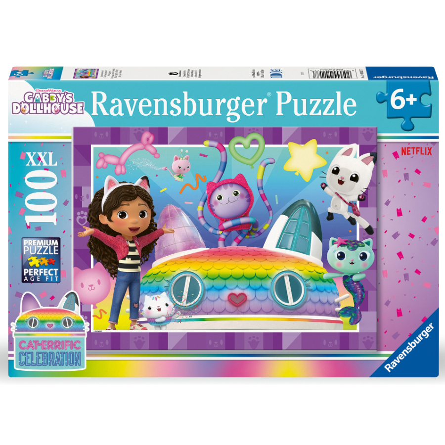 Ravensburger Puzzle 100 Piece Gabbys Dollhouse