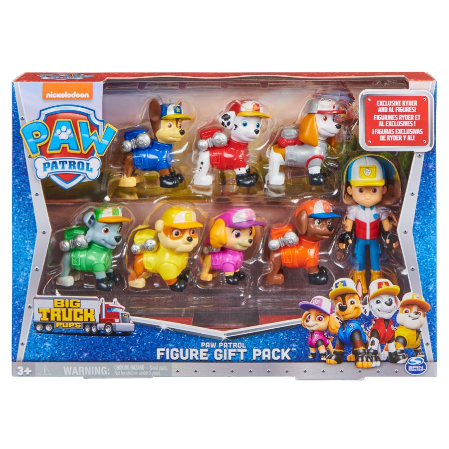 Paw Patrol Big Truck Pups Figure Gift Pack