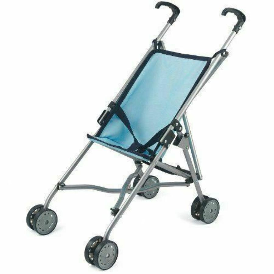 Dolls World Umbrella Dolls Stroller Blue