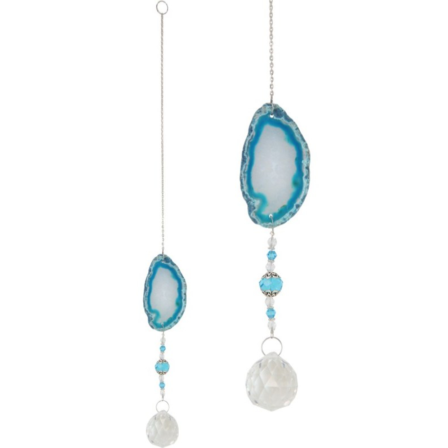 Suncatcher Blue Quartz Gemstone 