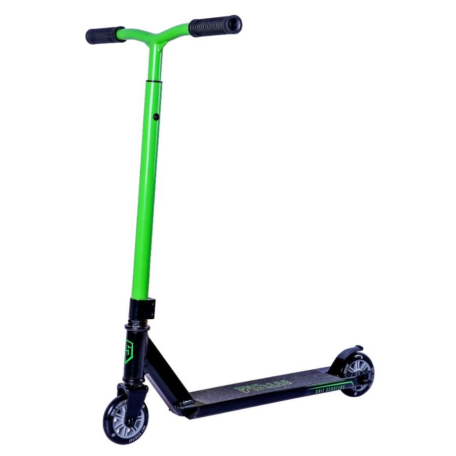 Grit Atom Scooter Black & Green With 2 Height Bars