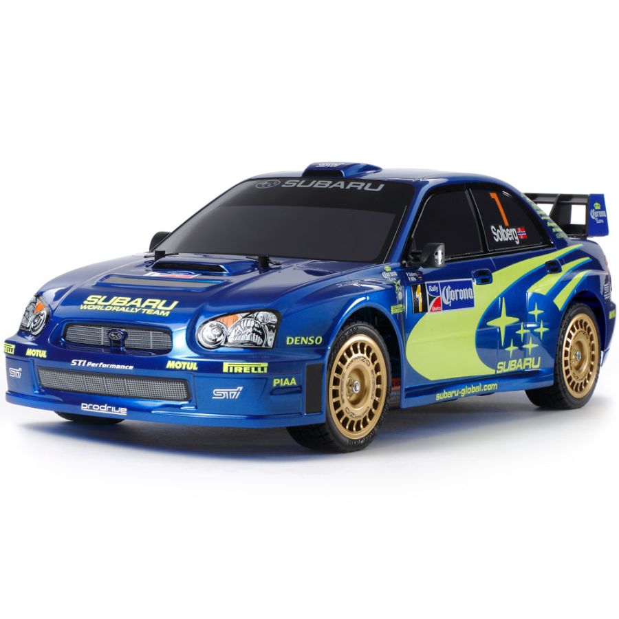 Tamiya Radio Control Kit 1:10 TT-01E Subaru Impreza Mexico 2004 Car 4WD