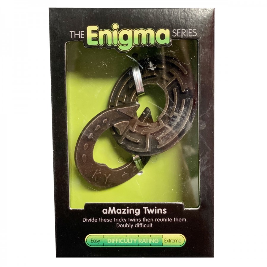 Enigma Metal Puzzle Amazing Twins